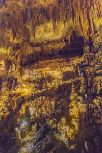 Full frame shot of rock formations