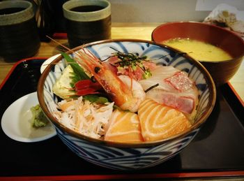 Close-up of food in bowl