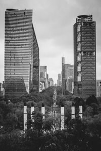 Modern buildings against sky