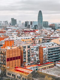 Cityscape against sky