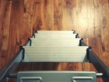 Directly above shot of staircase