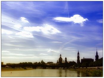 River with buildings in background