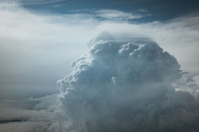 Low angle view of clouds in sky