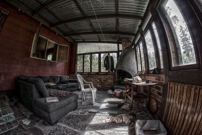 Interior of building