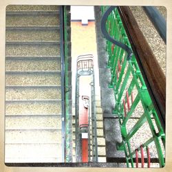 Low angle view of staircase