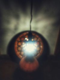Close-up of light bulb