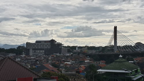 Cityscape against sky