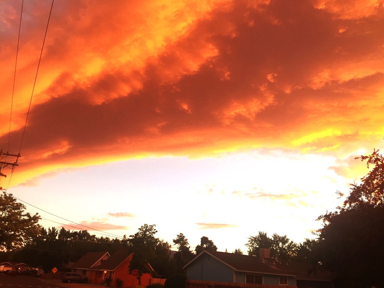 sunset, sky, cloud - sky, orange color, silhouette, nature, dramatic sky, beauty in nature, no people, multi colored, outdoors, scenics, day