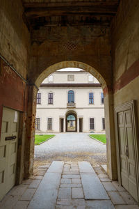 Interior of historic building