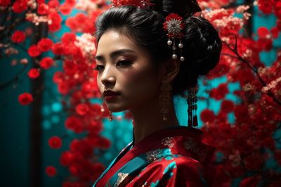 red