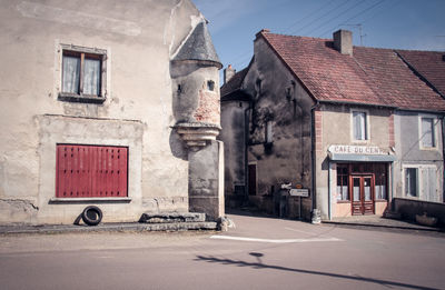 Street amidst buildings in city