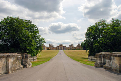 The magnificent blenheim palace is the ancestral home of sir winston churchill