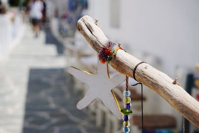 Close up of greek souvenir