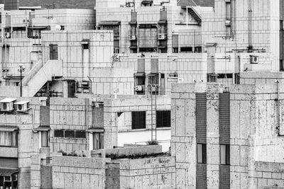 Full frame shot of old building