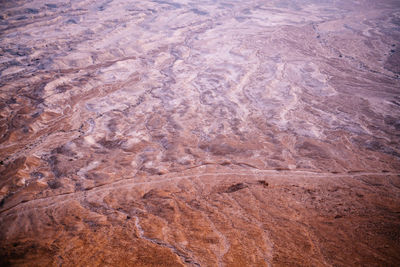 Full frame shot of rocks on land