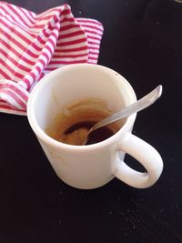 Close-up of drink on table