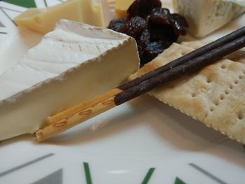 Close-up of food in plate