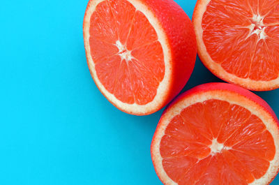 Close-up of orange slices