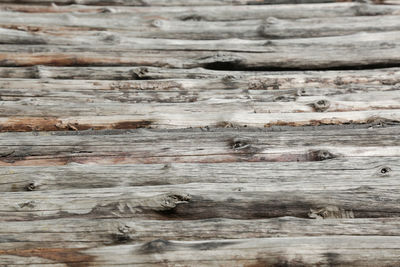 Full frame shot of wooden wall