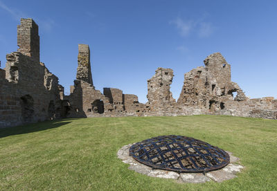 Old ruins against clear sky