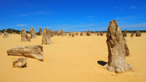 View of desert against sky