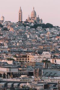 View of buildings in city