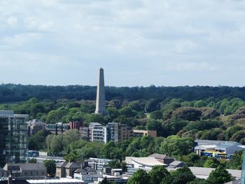 Wellington monument dublin in the distance