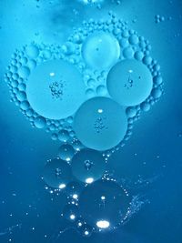 Close-up of bubbles