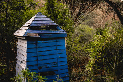 Built structure against blue sky