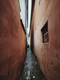 Alley amidst buildings