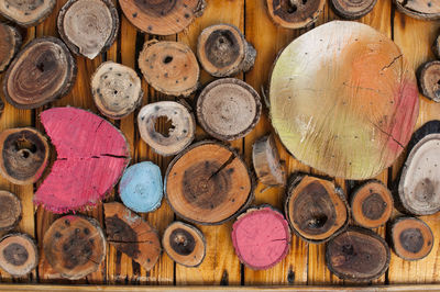 Close-up of wood
