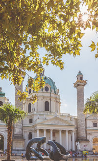 View of historical building against sky