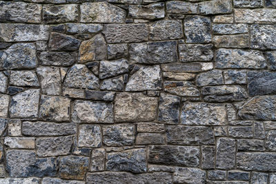 Full frame shot of stone wall