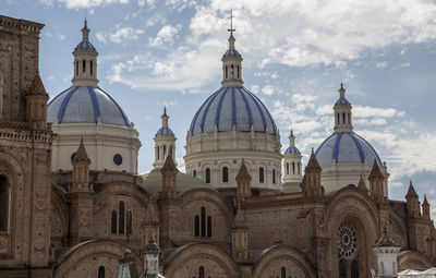 View of cathedral against buildings