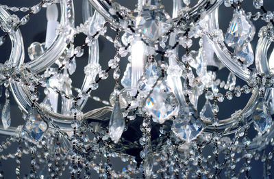 Close-up of chandelier