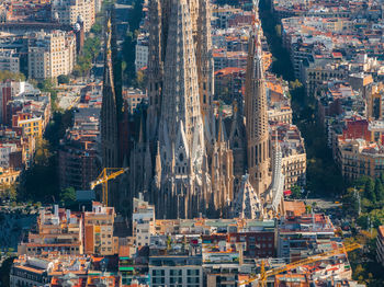 Aerial view of cityscape