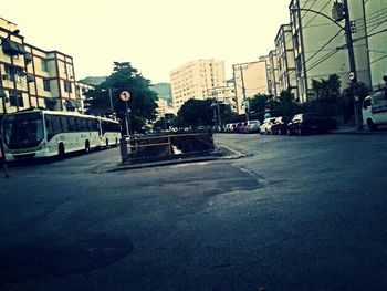 Buildings along city street