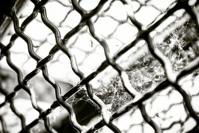Full frame shot of chainlink fence