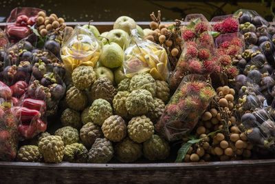 Close-up of pineapple