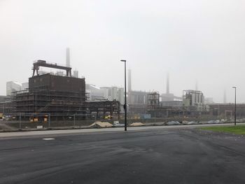 View of construction site