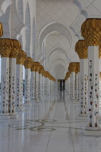 View of corridor of building