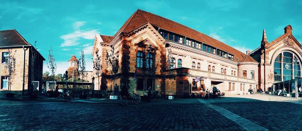 View of buildings in city