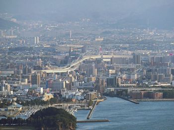 Aerial view of cityscape