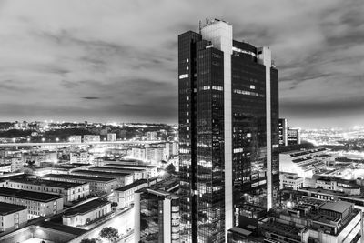 Cityscape against sky