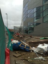 View of buildings in city