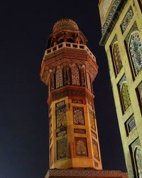 Low angle view of temple