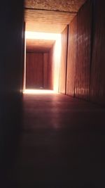Empty corridor of home