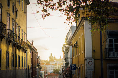 Panoramic view of city against sky