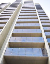 Low angle view of modern office building