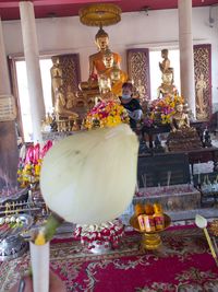 Statue in temple